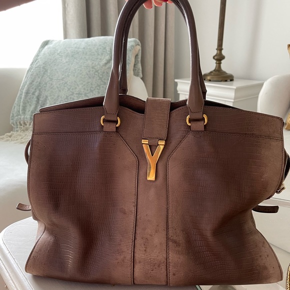 Yves Saint Laurent Handbag Brown - Picture 1 of 11